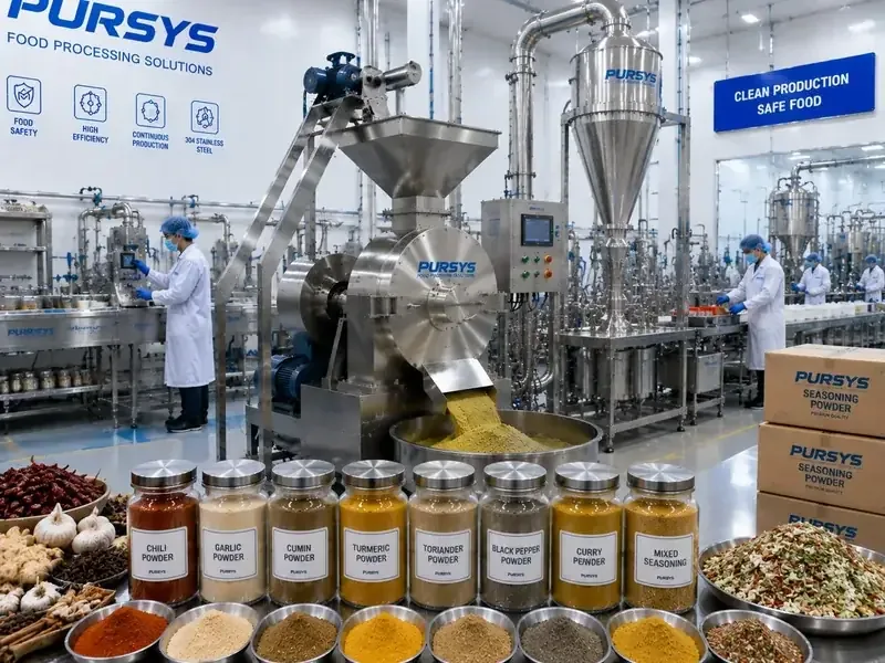 Spice Powder Processing Solutions