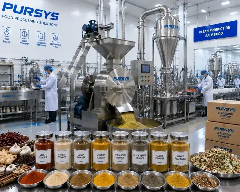 Spice Powder Processing