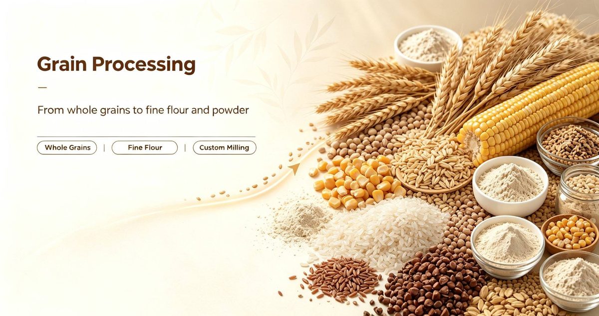 Grain Powder Processing Grain Powder Processing