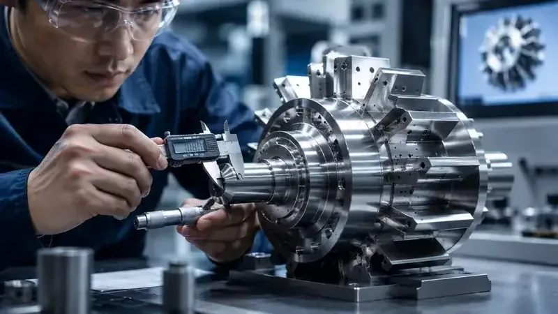 Quality Inspection of Precision Machined Parts