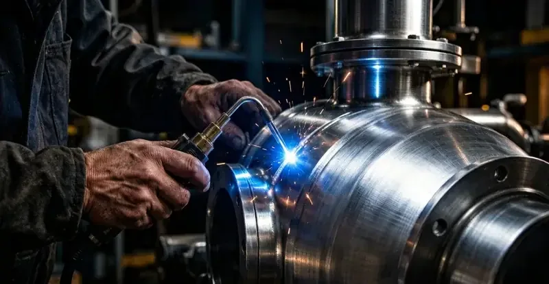 TIG Welding for Stainless Steel Grinding Chambers