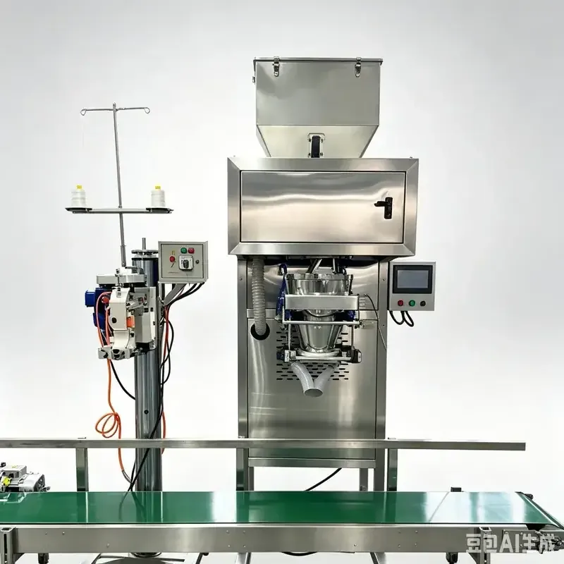 Big bag powder packing machine front view Big bag powder packing machine front view