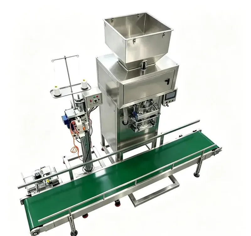 Big bag packing machine side view Big bag packing machine side view