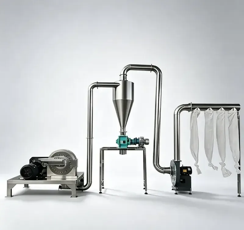 Chili Powder Grinding Machine stainless steel body