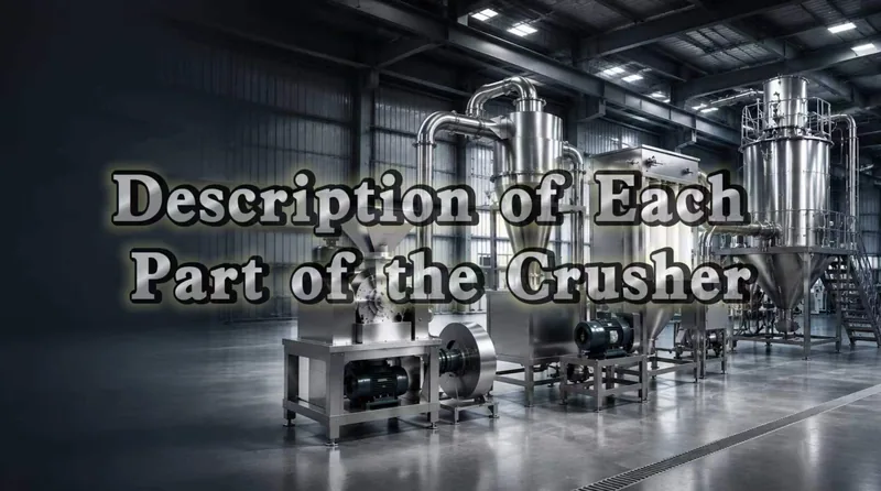 Description of Each Part of the Crusher