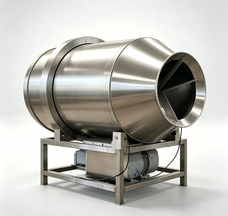 Industrial Drum Mixer front view Industrial Drum Mixer front view