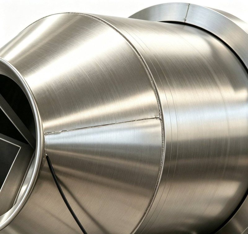 Drum mixer stainless steel shell Detail 3