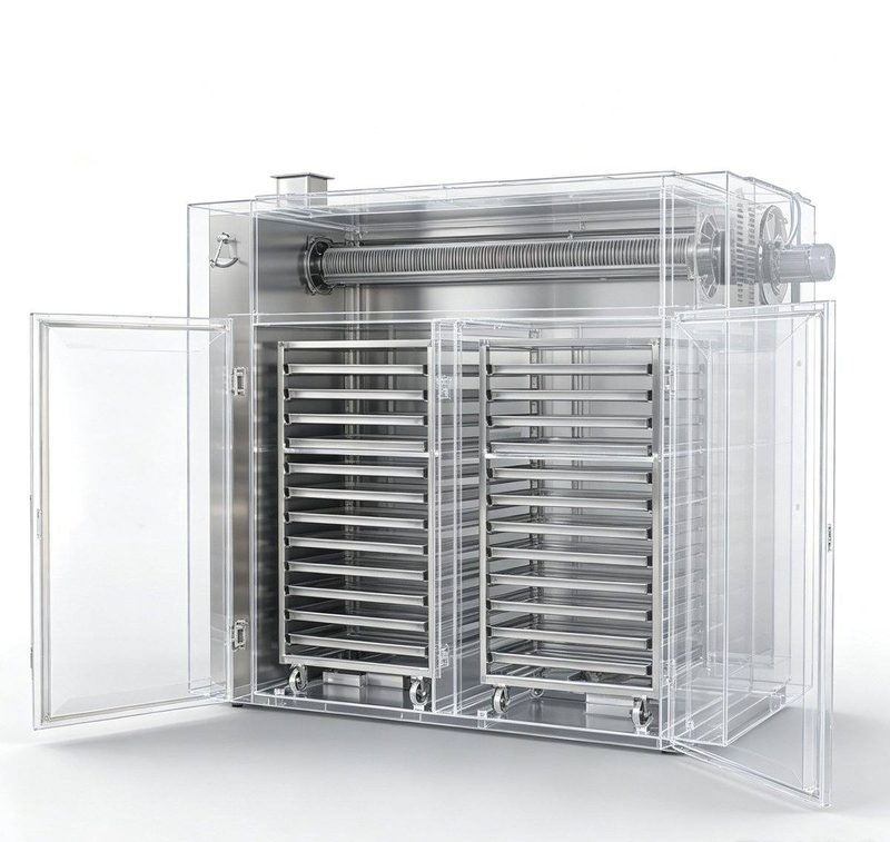 Drying oven internal heat exchanger Detail 3