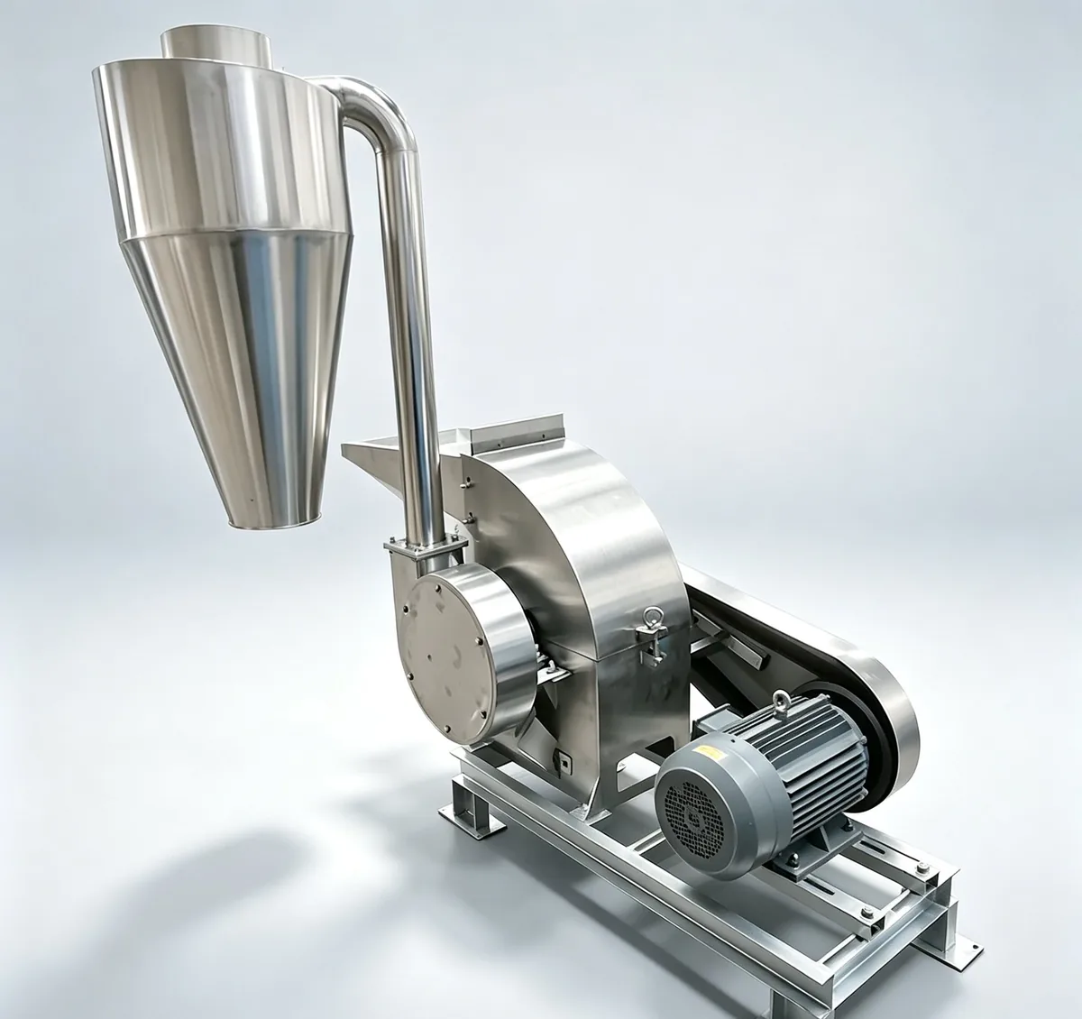 Industrial grinding machine guide