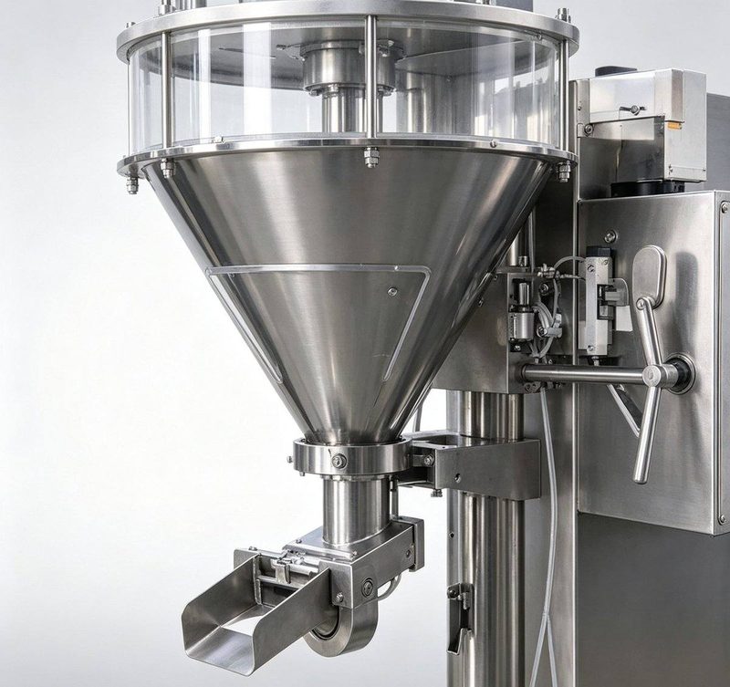 Automatic Powder Packing Machine Filling Head Detail 1