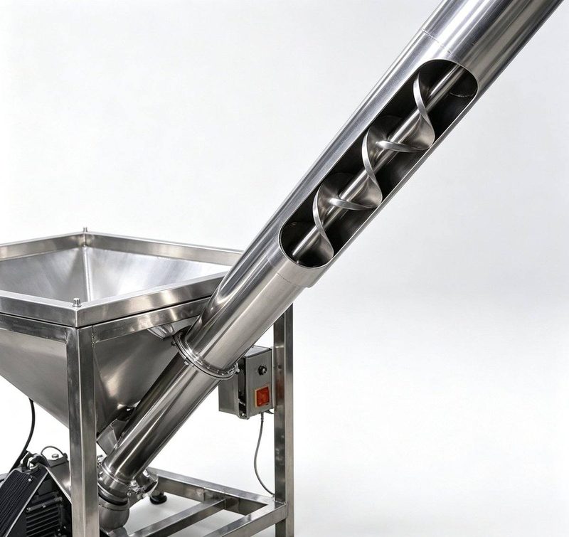 Automatic Powder Packing Machine Feeding System Detail 2