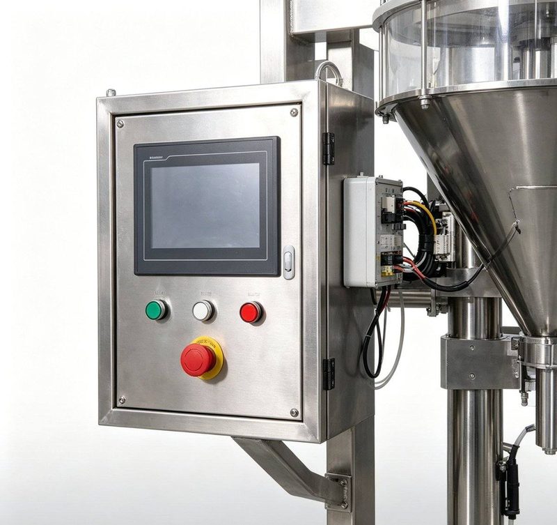 Automatic Powder Packing Machine Control Panel Detail 3
