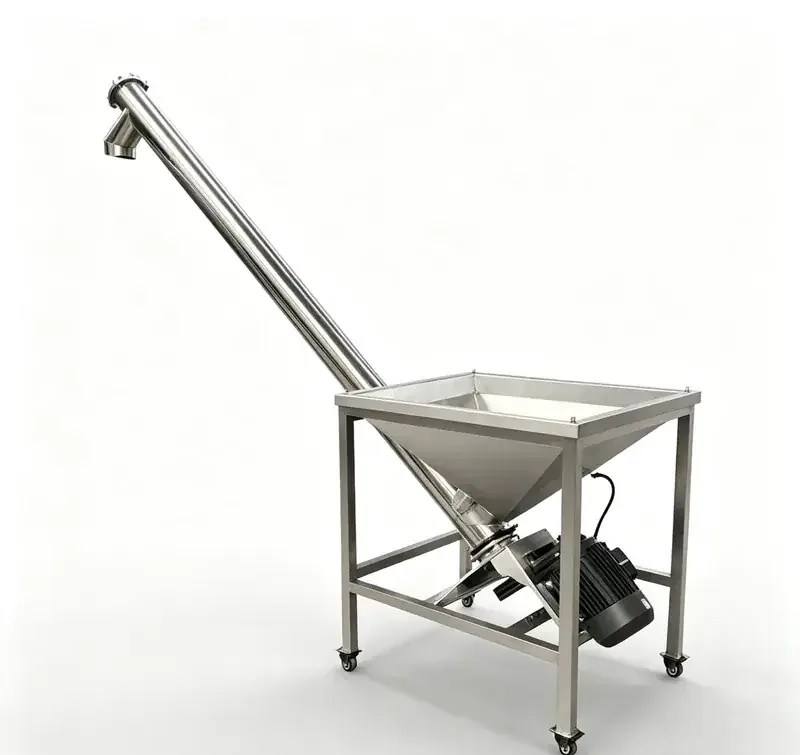 Industrial Screw Conveyor System main view