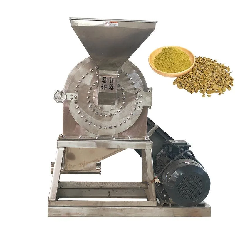 Industrial turmeric grinding machine for powder production